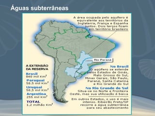 Águas subterrâneas 