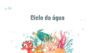 Ciclo da água
 
