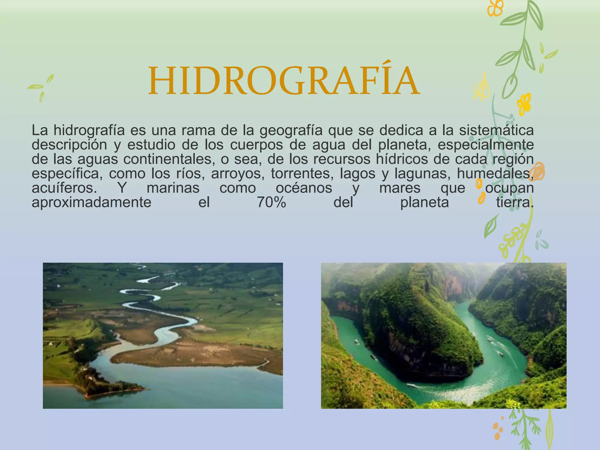 Hidrografia | PPTX