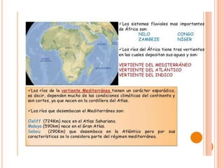 Hidrografia de africa