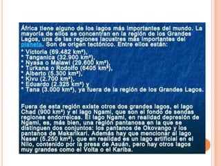 Hidrografia de africa