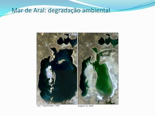 Mar de Aral: degradação ambiental 
