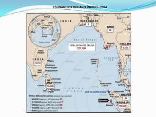 TSUNAMI NO OCEANO ÍNDICO - 2004