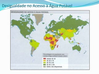 Desigualdade no Acesso à Água Potável