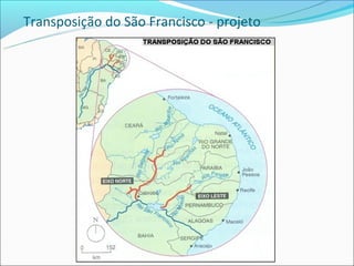 Transposição do São Francisco - projeto
 
