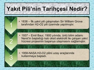 Hidrojen Enerjisi ve Hidrojen Yakıt Pili | Ae2 Project | PDF
