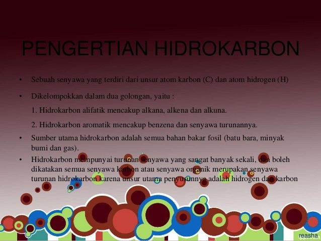 Hidrokabon Dalam Kehidupan Sehari Hari Hidrokabon Dalam Kehidupan Sehari Hari