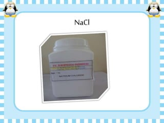 NaCl
 