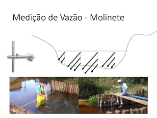 Medição de Vazão - Molinete
 