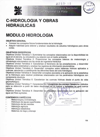 Hidrologia y obras_hidraulicas