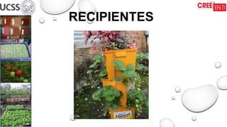 RECIPIENTES
 