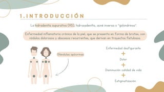 1 . I N T R O D U C C I Ó N
1 . I N T R O D U C C I Ó N
La hidradenitis supurativa (HS), hidrosadenitis, acné inversa o “g...