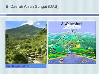 B. Daerah Aliran Sungai (DAS)
DAS Sungai Citarum
 