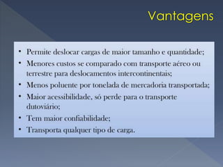 Transporte Hidroviario | PPTX