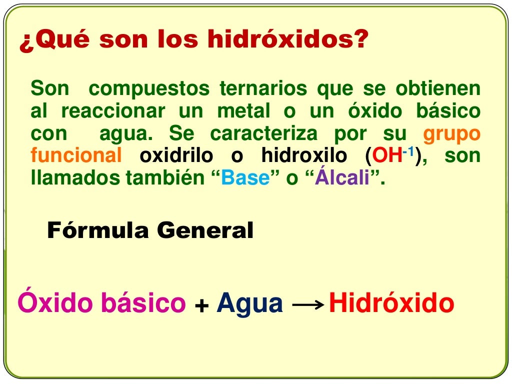 Hidroxidos 3