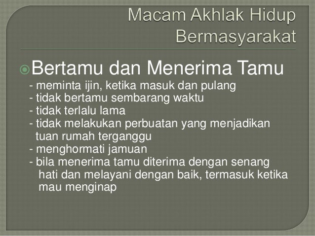 Hidup Bermasyarakat Oleh Miftahulhaq