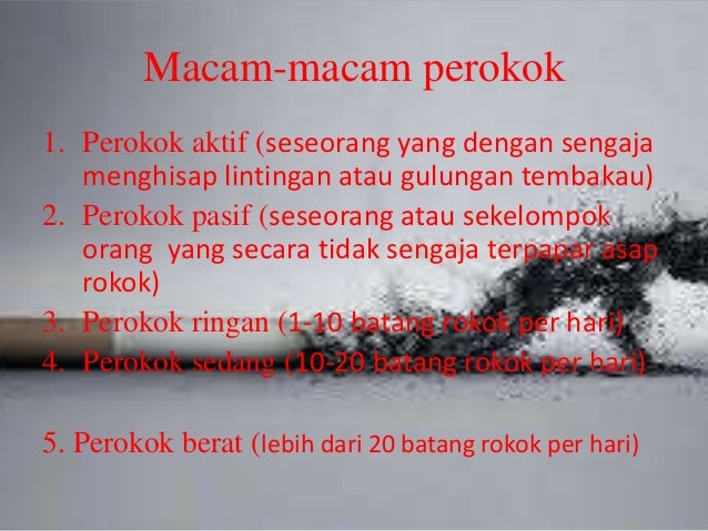 Hidup Sehat Tanpa Merokok