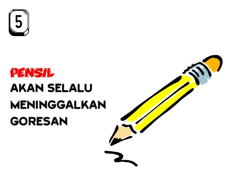 Hidup Seperti Pensil