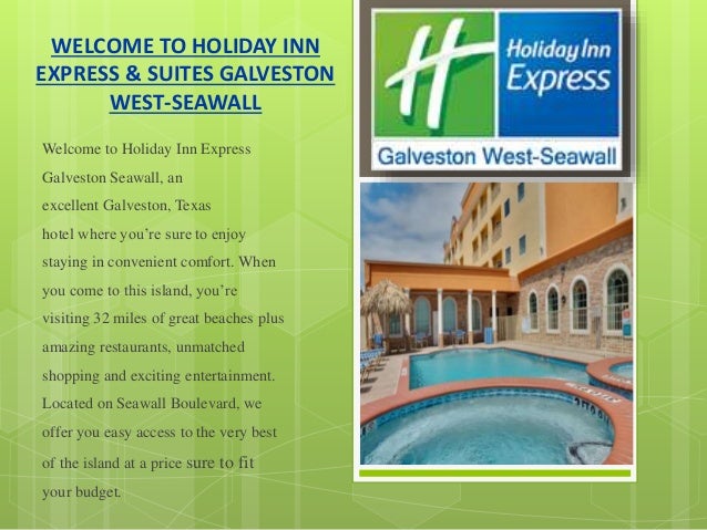 Holiday Inn Express Suites Galveston West Seawall