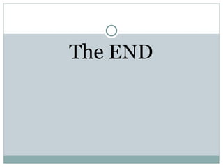 The END
 
