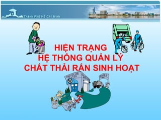 HIỆN TRẠNG
  HỆ THỐNG QUẢN LÝ
CHẤT THẢI RẮN SINH HOẠT
 