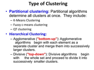 Hierachical clustering | PPTX