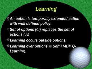 Hierarchical Reinforcement Learning | PPT