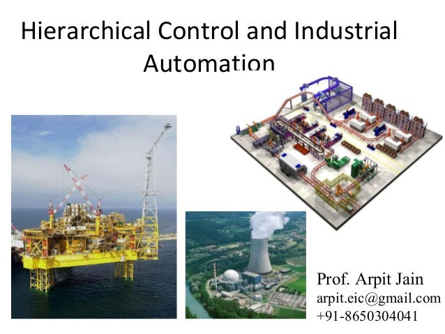 Hierarchical control and industrial automation