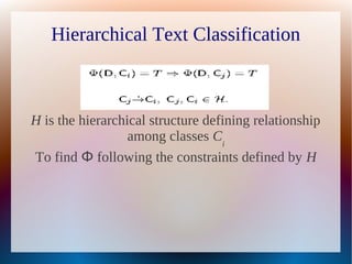 Hierarchical text classification | PDF