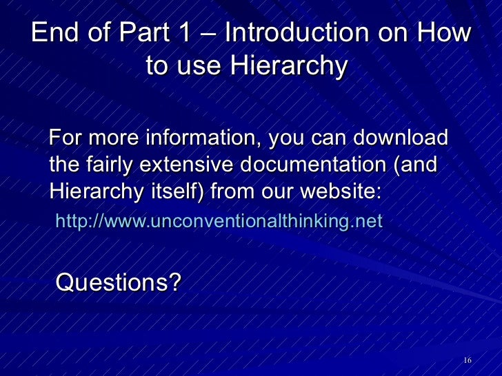 Why Java Needs Hierarchical Data