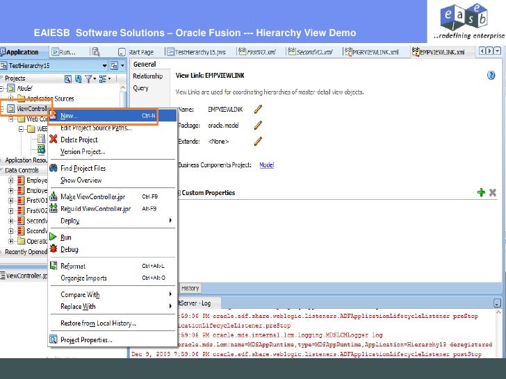 Oracle Fusion HIERARCHY VIEW Tutorial