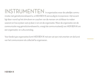 HIER BEN IK inspiratieboekje