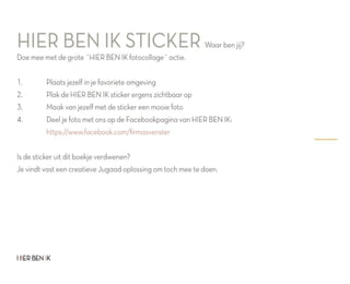 HIER BEN IK inspiratieboekje