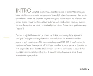 HIER BEN IK inspiratieboekje