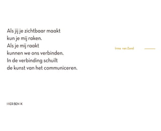 HIER BEN IK inspiratieboekje