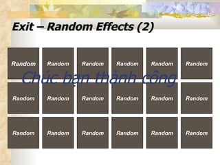 Exit – Random Effects (2)   Random Random Random Random Random Random Random Random Random Random Random Random Random Random Random Random Random Random Chúc bạn thành công [email_address]   