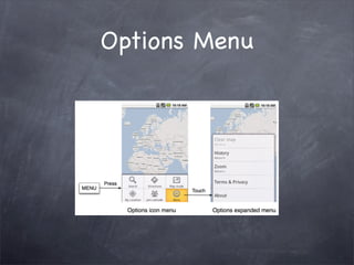 Options Menu
 
