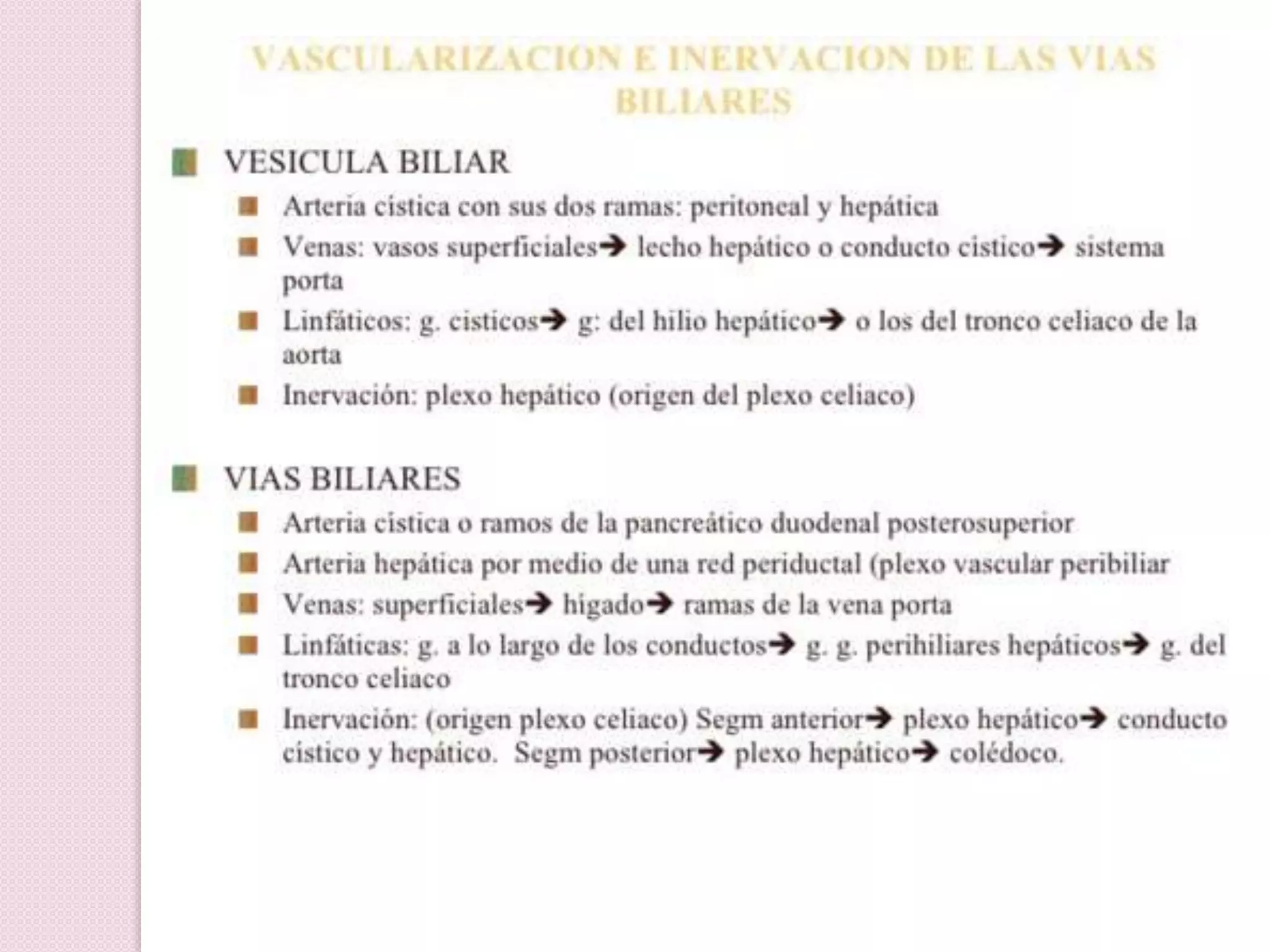 Higado y vias biliares