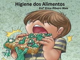 Higiene dos Alimentos
Enfª Erica Ribeiro Maia
 