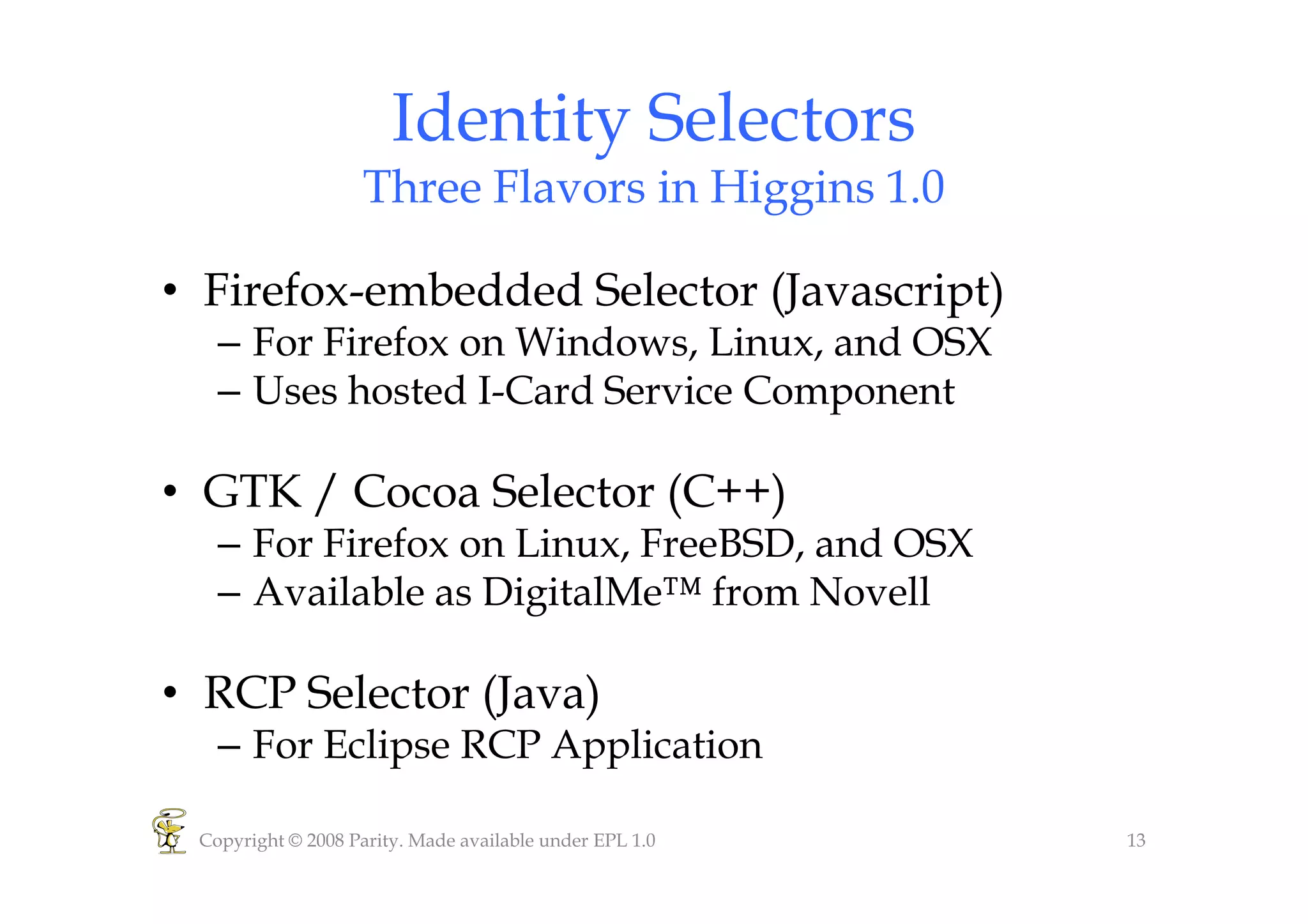 Higgins Overview 2008 [Compatibility Mode]