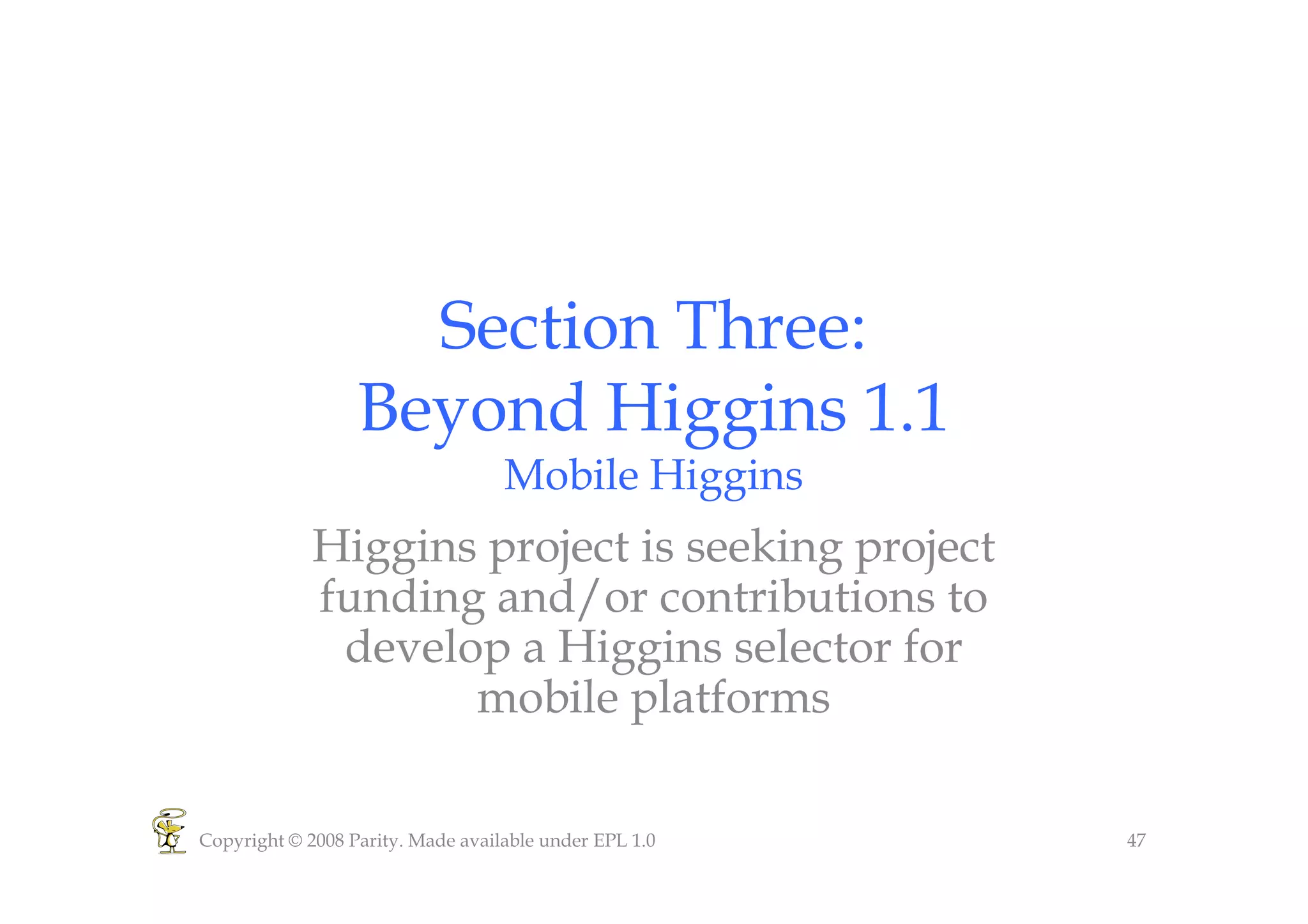 Higgins Overview 2008 [Compatibility Mode]