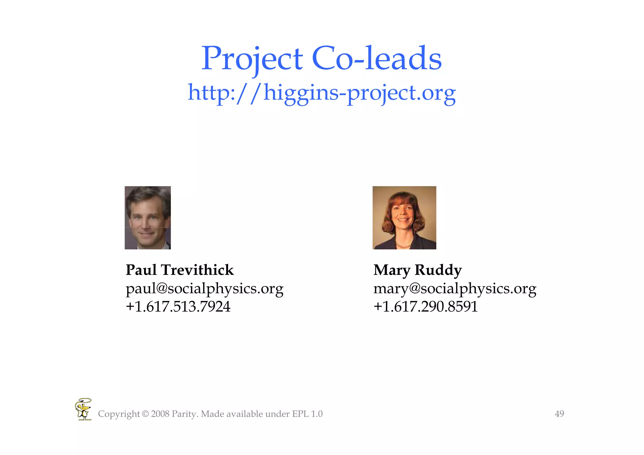 Higgins Overview 2008 [Compatibility Mode]