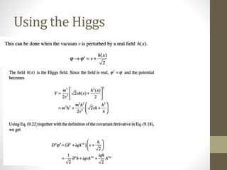 Using the Higgs
 