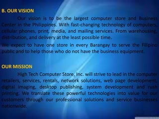 About our company - The Computer Store