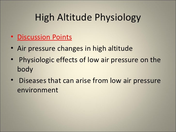 Highaltitudephysiology