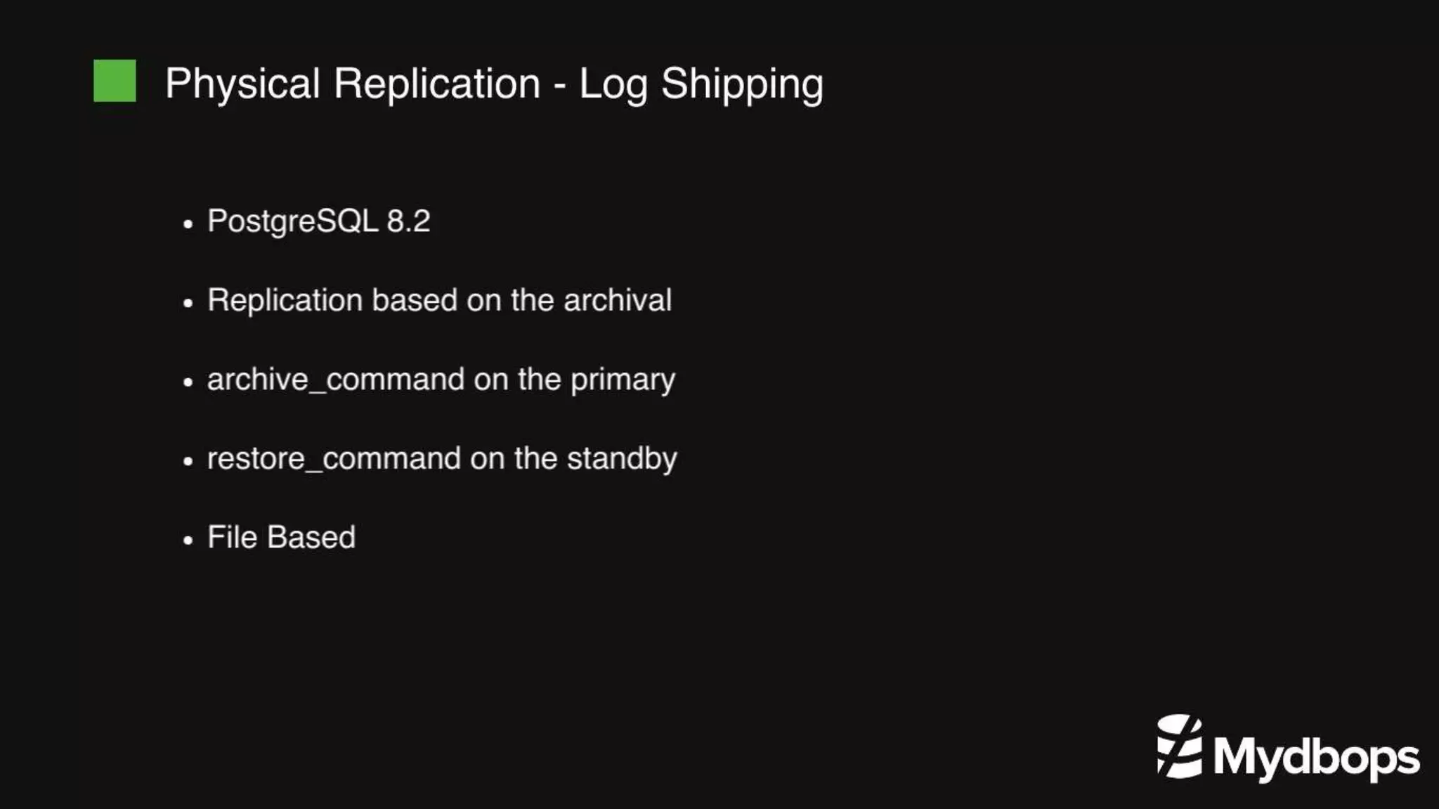 Achieving High Availability in PostgreSQL