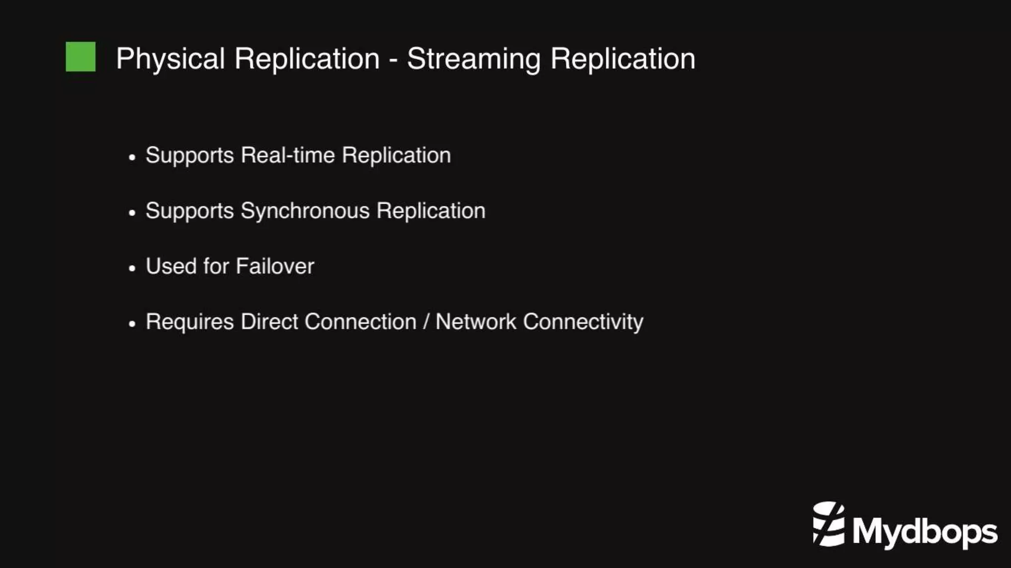 Achieving High Availability in PostgreSQL