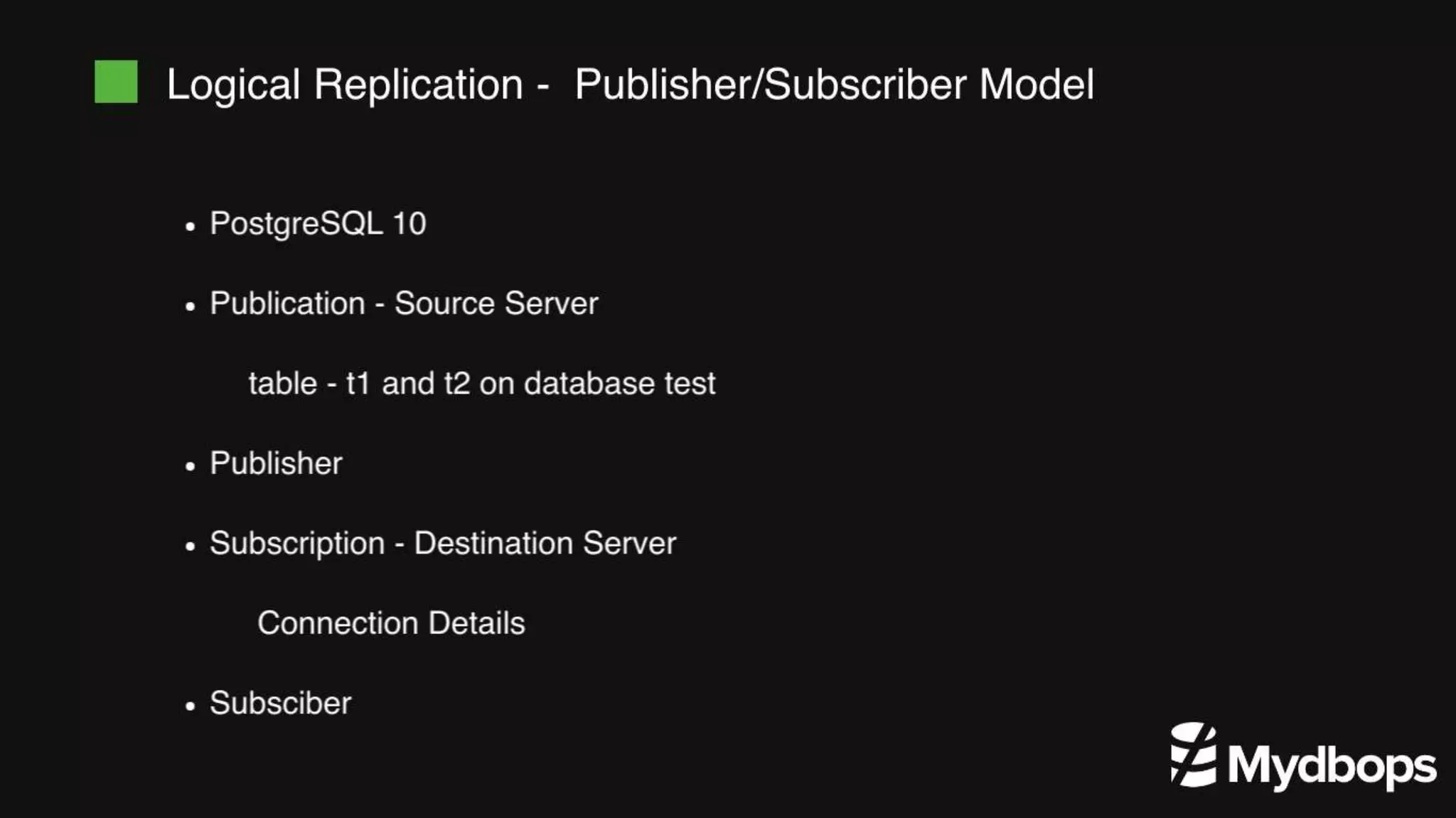 Achieving High Availability in PostgreSQL