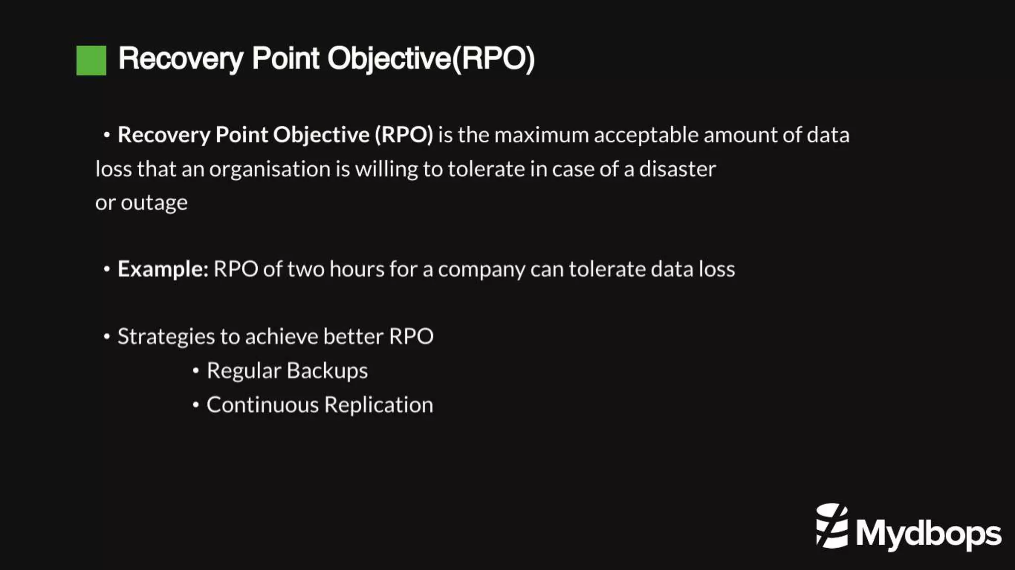 Achieving High Availability in PostgreSQL