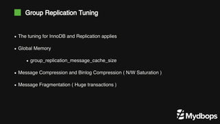 High Availability With InnoDB Clusters